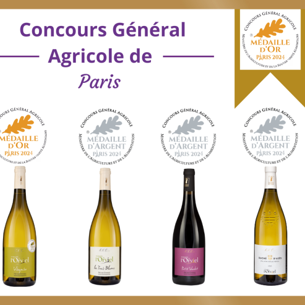 MEDAILLES CONCOURS GENERAL AGRICOLE 2024