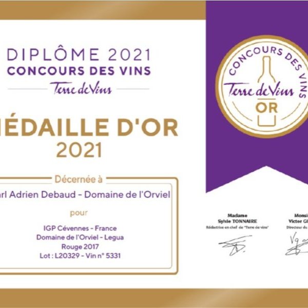 Concours Terre de Vins  2021 